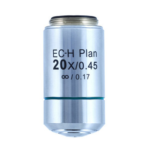Motic Objetivo CCIS plano acromát. EC-H PL 20x/0,45 (AA=0,9 mm)