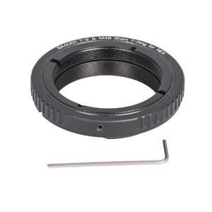 Baader Adattore fotocamera T-Ring per innesto Sony E/NEX con filettature D52/M48 e T2