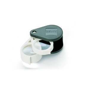 ZEISS Magnifying glass Aplanatic-achromatic folding magnifier D24+12 AR