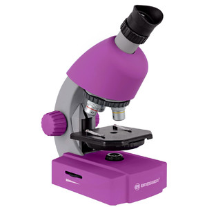 Bresser Junior Microscopio JUNIOR  40x-640x, violeta