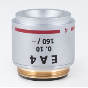 Motic Objetivo EA achro, 4x/0.10 w.d. 27 mm