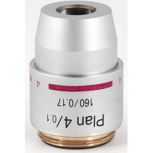 Motic Objetivo PL, plan, achro, 4x/0.10, w.d. 17 mm (RedLine200)
