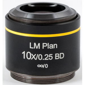 Motic Objective LM BD PL, CCIS, LM, plan, achro, BD 10x/0.25, w.d.16.3mm (AE2000 MET)