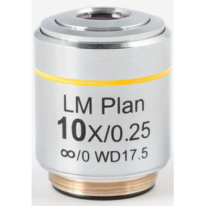 Motic Objective LM PL, CCIS, LM, plan, achro, 10X/0.3, w.d.17.5mm (AE2000 MET)