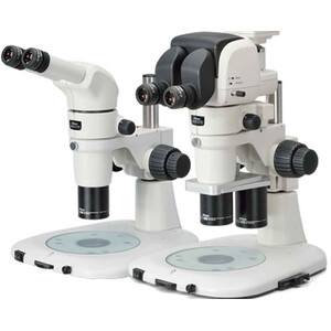 Nikon Zoom-Stereomikroskop SMZ1270 FL, GFP, trino, ERGO, 0.63x-8x, FN22, W.D.70mm, P-DSL32 LED