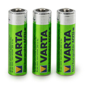 Euromex Set of 3 rechargeable batteries