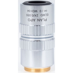 Motic Obiettivo ELWD 2X/0,055 (larghezza: 34 mm) apocromatico
