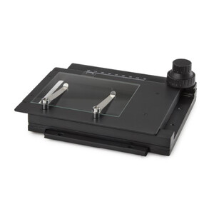 Euromex Mesa en cruz X/Y con platina del microscopio y placa de vidrio transparente para NexiusZoom
