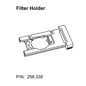 SCHOTT Portafiltro vuoto per KL, per filtro inseribile Ø = 28 mm