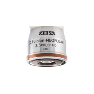 ZEISS Objektiv EC Epiplan-Neofluar 2,5x/0,06 HD wd=15,1mm