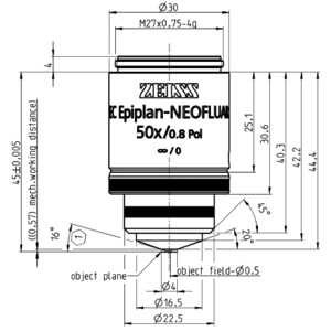 ZEISS Objektiv EC Epiplan-Neofluar 50x/0,8 HD DIC wd=0,59mm