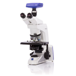 ZEISS Mikroskop , Axiolab 5 für LED Auflicht Fluoreszenz, trino, 10x/22, infinity, plan, 5x, 10x, 40x, 100x, DL, 10W, inkl Kamera