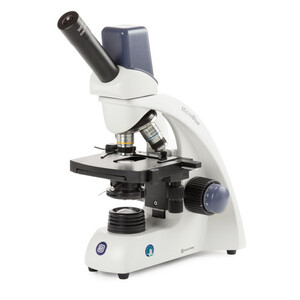 Euromex Microscope MB.1655-1, mono, DIN 160, achro, 40x-600x, 10x/18, Dl, digital, rechargeable battery, LED, 1W