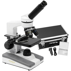 Omegon Mikroskop MonoView, MonoVision, Kamera, achromat.,1534x, LED (Fast neuwertig)