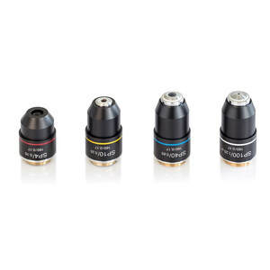 Kern Objective Lenses, OBB-A1563, e-plan, achro, 10x/0.25, w.d. 5.65mm, anti-fungus