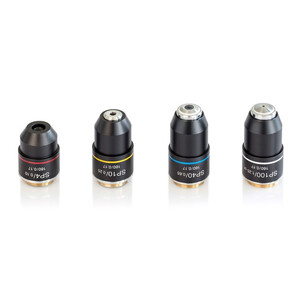 Kern Objectief, OBB-A1565, e-plan, achro, 100x/1.25, olie, w.d. 0.07mm, veerbelast, schimmelwerend