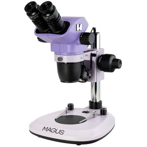 MAGUS Microscopio stereo zoom 8B 6.5x-55x bino Greenough 3W LED