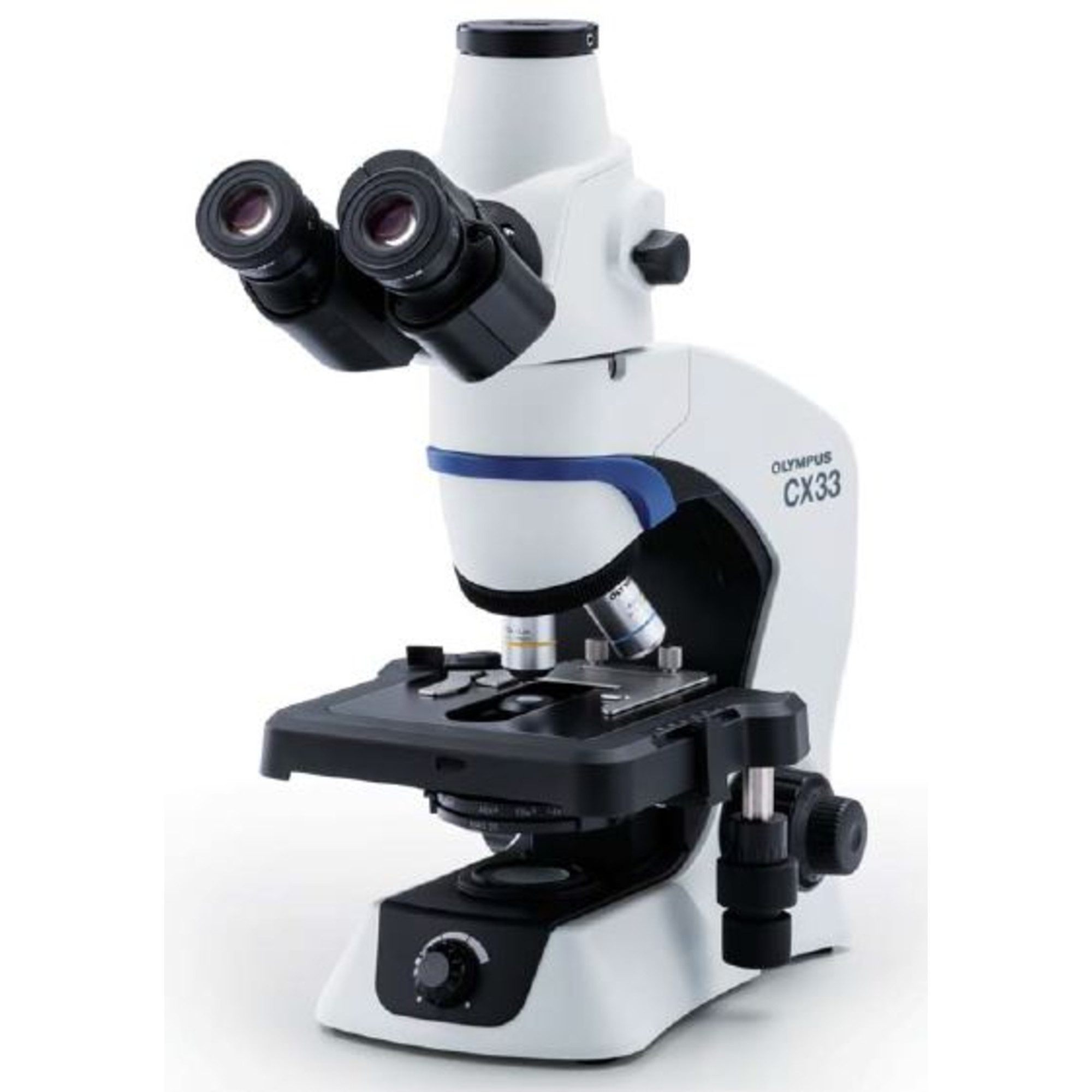 Evident Olympus Microscope Olympus CX33, trino, r, plan, 40x,100x, 400x ...