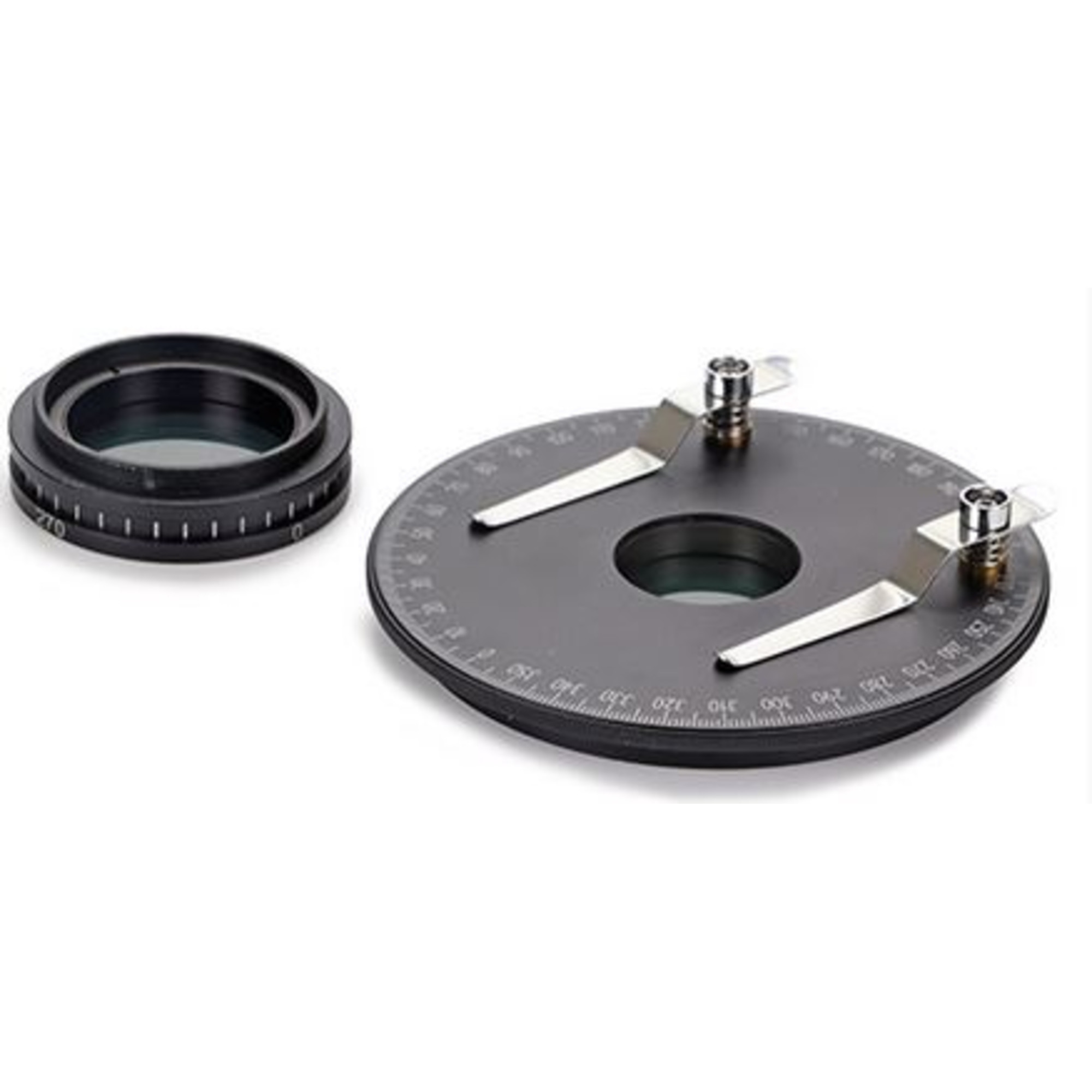 Euromex Microscope polarization kit, rotary stage, built-in ...