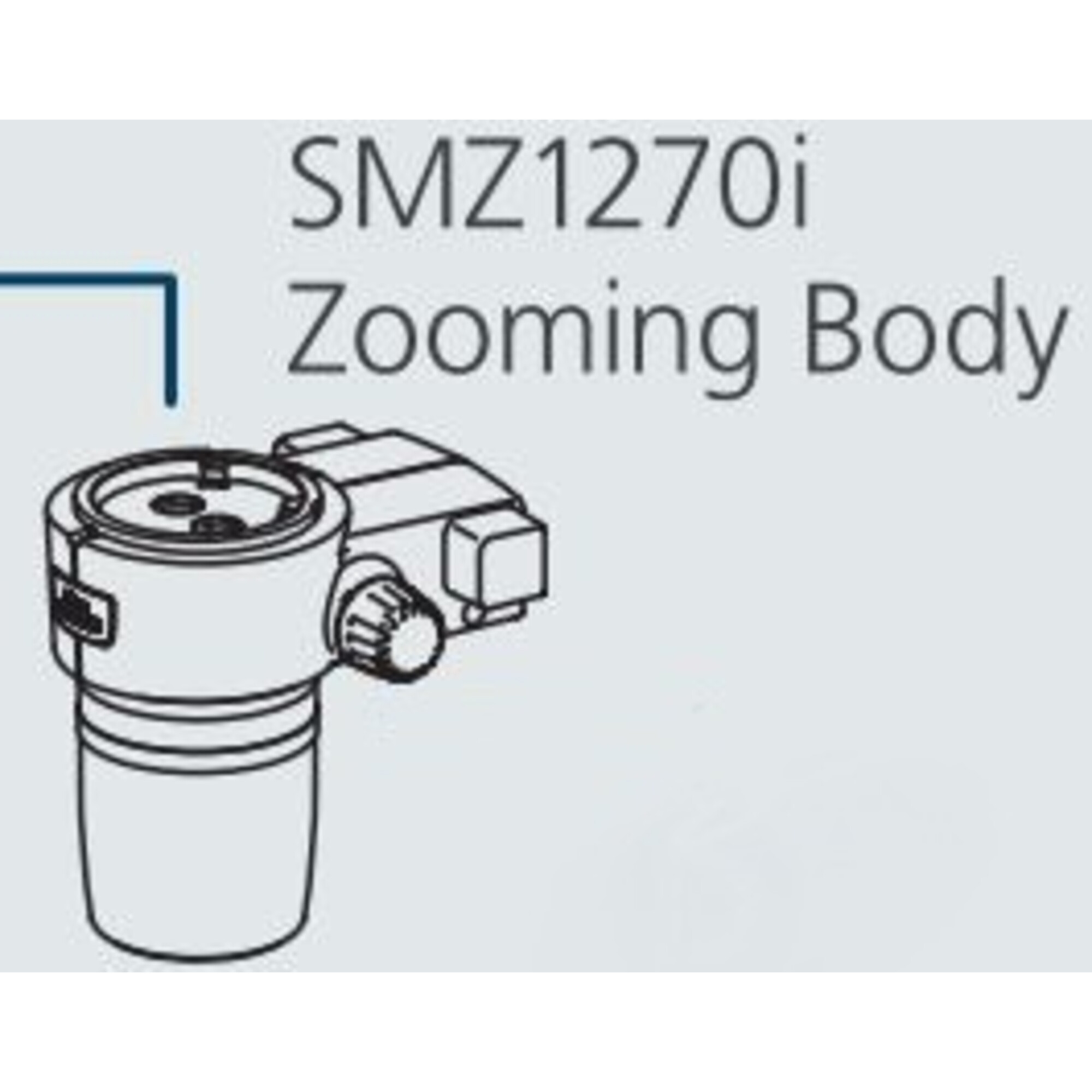 Nikon Stereokopf SMZ-1270i Stereo Zoom Head, trino, 6.3-80x, click stop ...