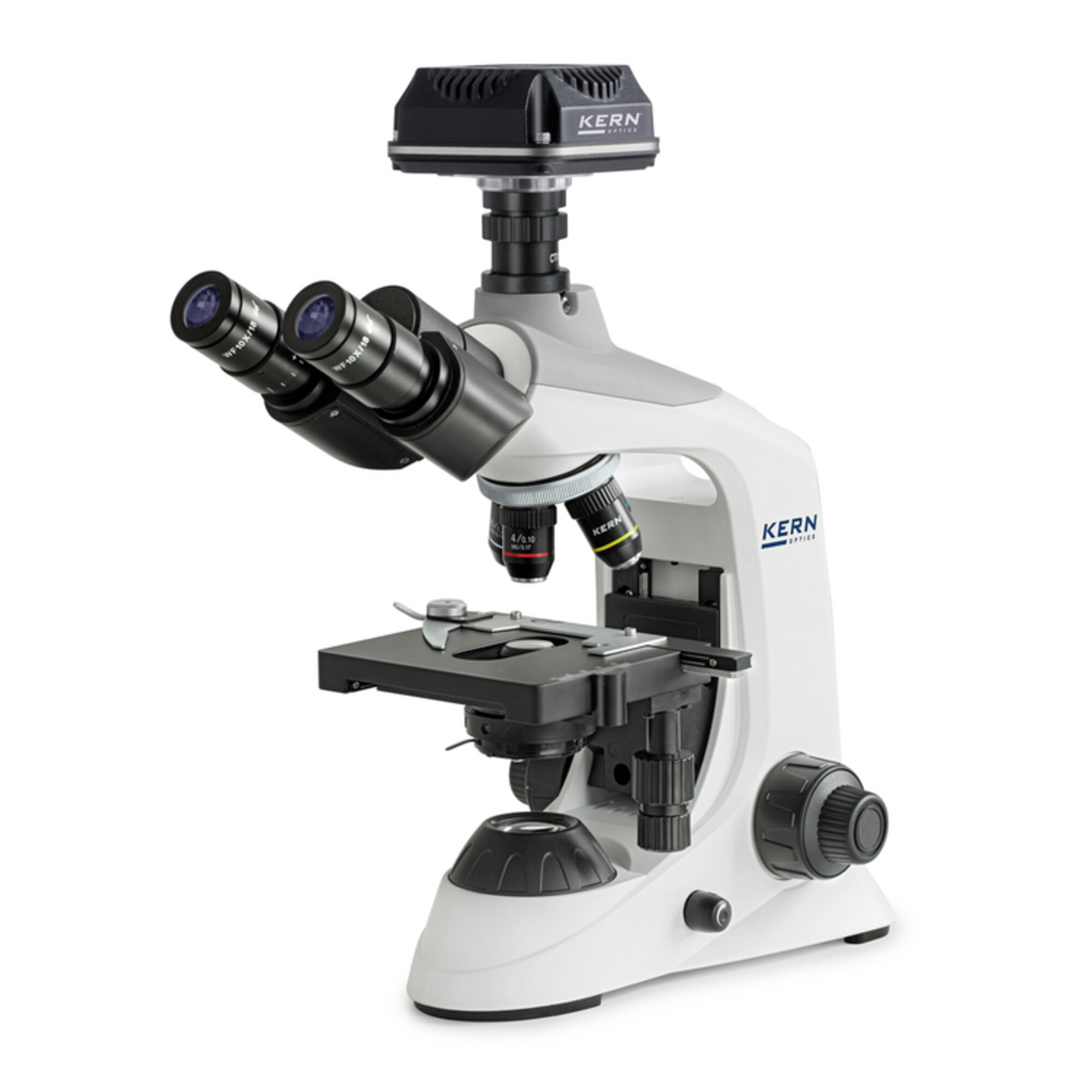 Kern Digital Microscope Set, OBE 124C832, HF, digital, 1.25 Abbe ...