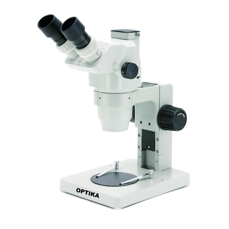 Optika Stereozoommikroskop Trinokulares Zoomstereomikroskop SZR-2, einfaches Stativ