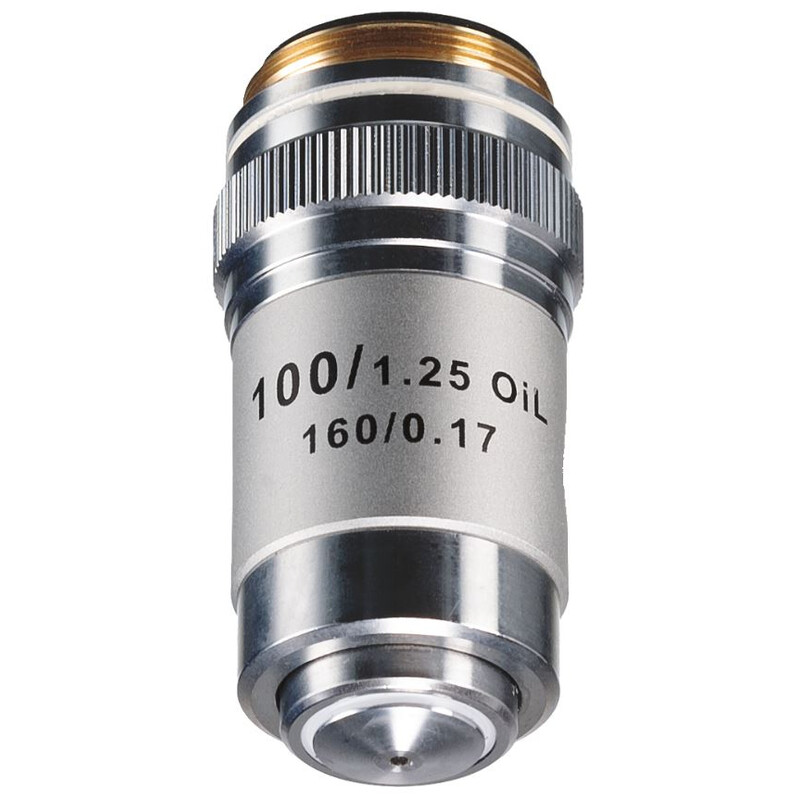 Bresser Objectief, achromatisch 100x/olie/1.25 veerbelast
