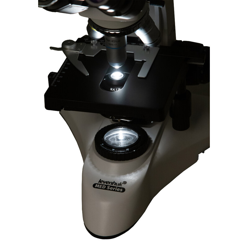 Levenhuk Microscopio MED 25B 40x-1000x Bino HAL