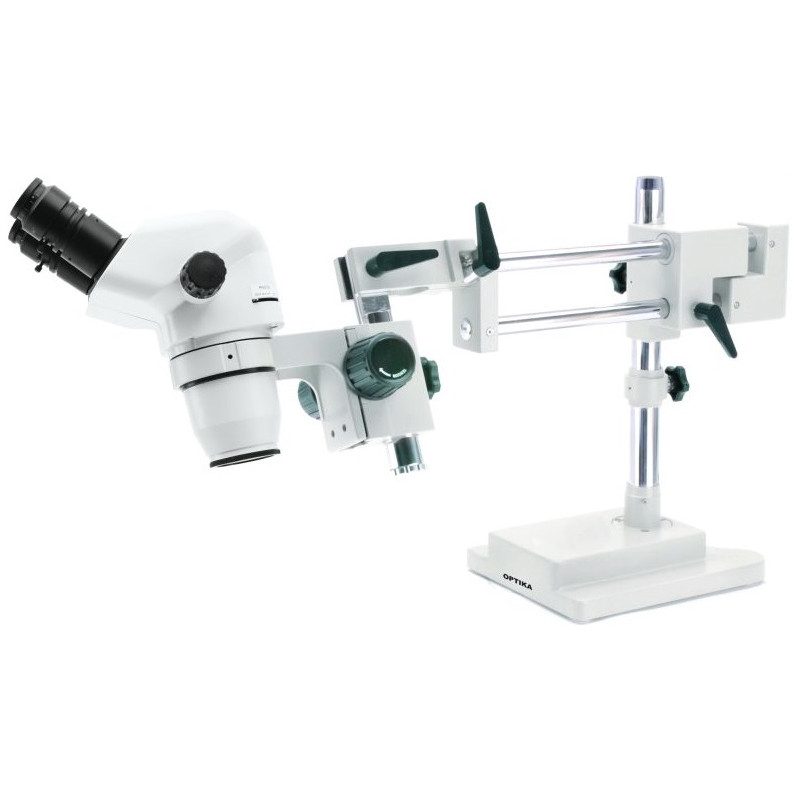 Optika microscopio stereoscopico SZN-9, binoculare, zoom, 7x-45x, stativo a sbalzo