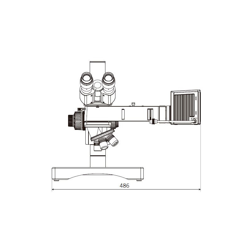 Motic Microscopio BA310 MET-H, binocular