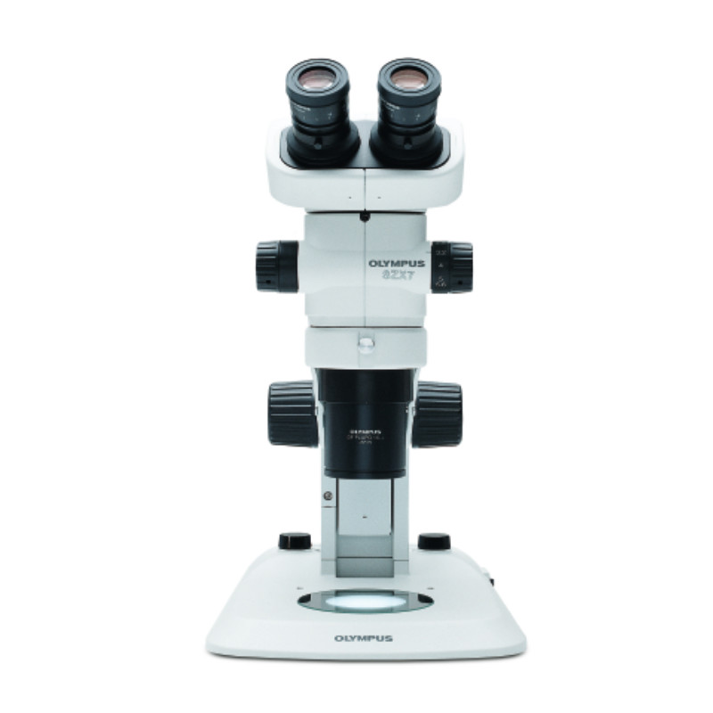 Evident Olympus Olympus SZX7 microscope, bino, 0.8x-5.6x with ring and transmitted light