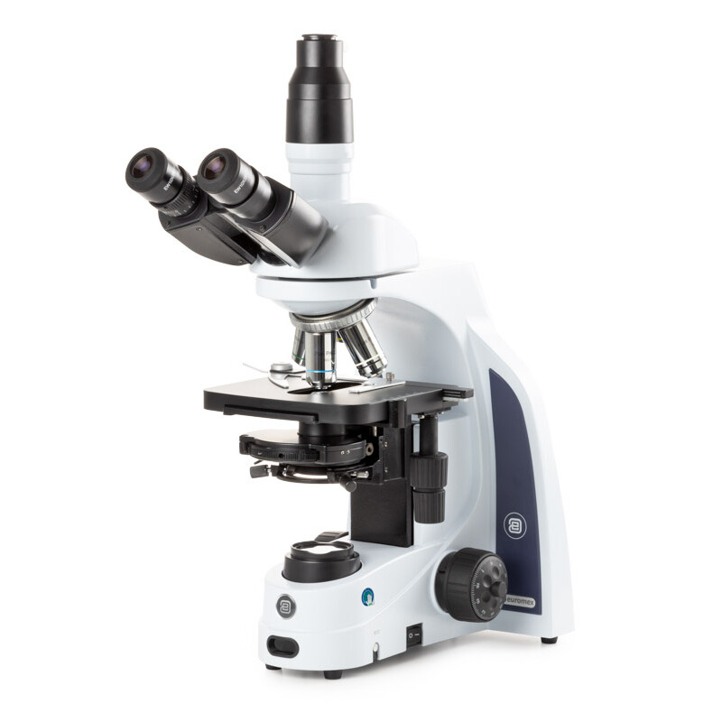 Euromex Microscope iScope IS.1153-PLPH, BF, PH, trino, DIN, plan, 100x-1000x, LED, 3W