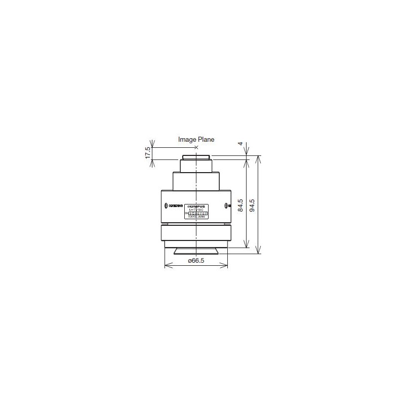 Evident Olympus Adattore Fotocamera U-TV1XC, C-Mount
