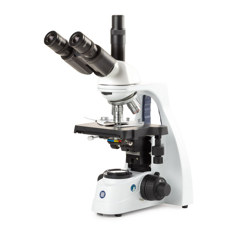Microscope Euromex BS.1153-EPL, trino, e-plan, DIN, 40x-1000x, 10x/20, Akku, LED, 3W