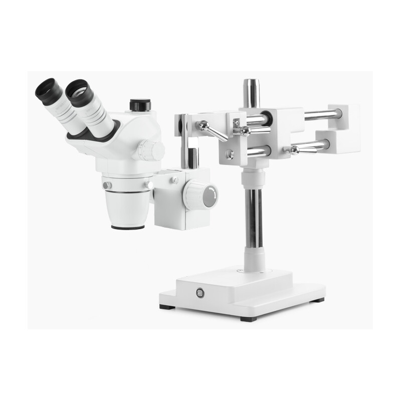 Euromex NZ.1903-B-ESD, NexiusZoom ESD, stativo a doppio braccio da 6,7x a 45x, senza illuminazione, ESD, trino