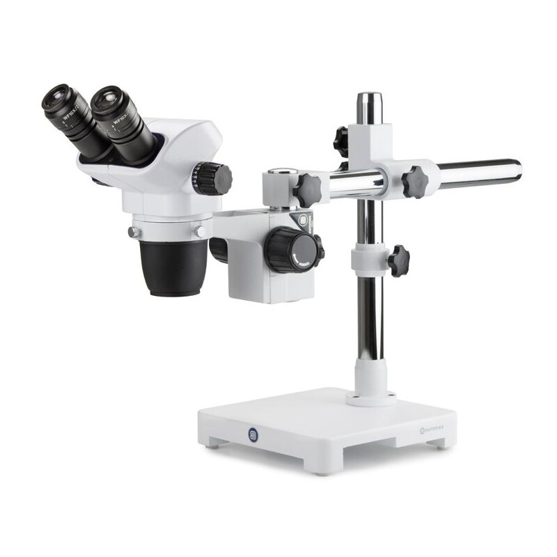 Euromex NexiusZoom EVO, NZ.1702-U, 6,5x a 55x, stativo a 1 braccio a sbalzo, senza illuminazione, binoculare