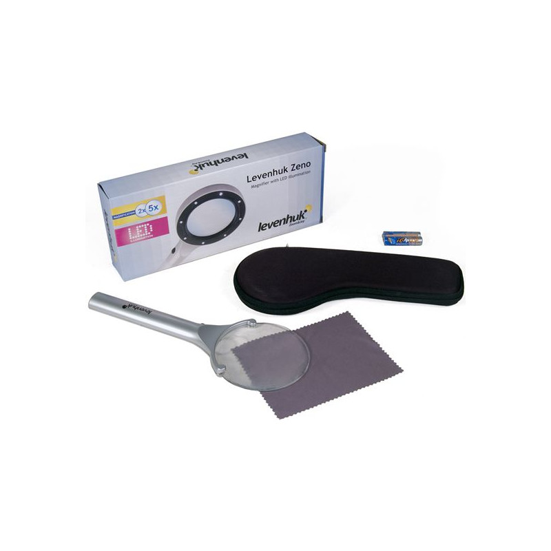 Levenhuk Magnifying glass Zeno 50 2.2/4.4x, 88/21mm LED