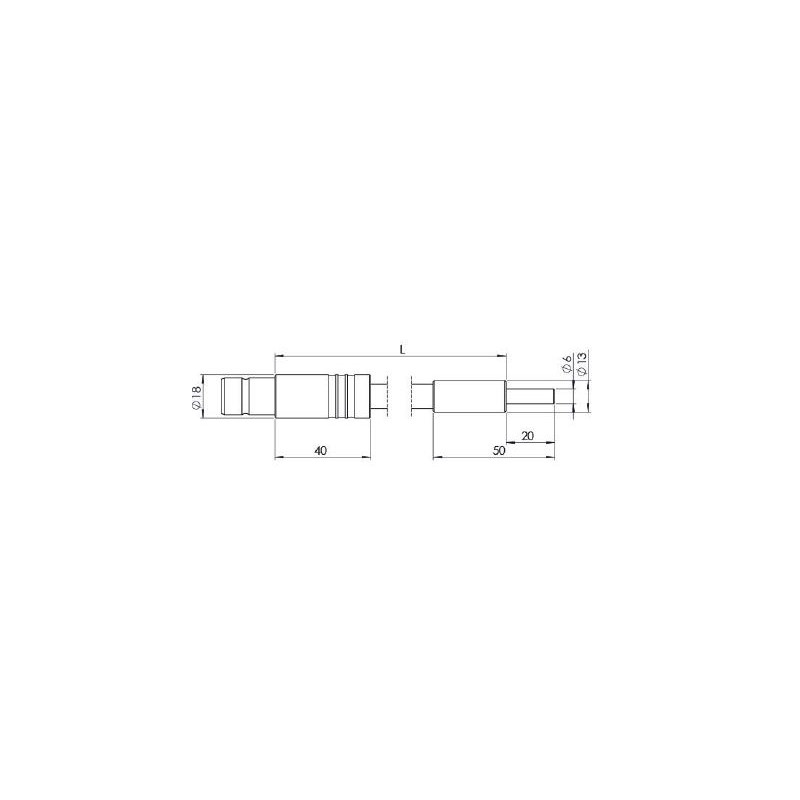 StarLight Opto-Electronics GLF1-1600-4.5, 1 bras, longueur de bras 1600 mm, diamètre actif 4,5 mm