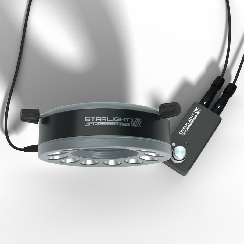 StarLight Opto-Electronics RL12-10s A, ámbar (590 nm), Ø 66 mm