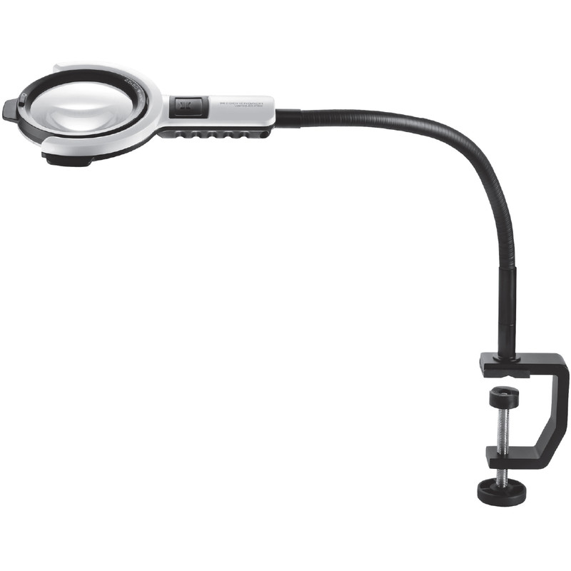 Eschenbach Lampe loupe varioLED flex, 6dpt, 2,5x, Ø 76mm, Trépied 350 mm