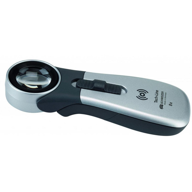 Schweizer Lupa Tech-Line Classic, 6500K, 4x, Ø55mm, esférico