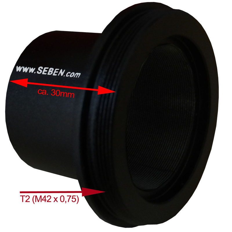 Seben Kamera-Adapter T2 Kamera-Teleskop-Adapter 1,25'' DKA3