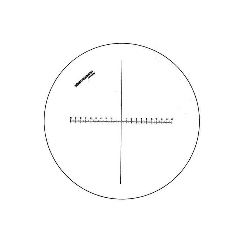 Eschenbach Echelle de mesure de précision pour loupe à échelle 11547 et 115410