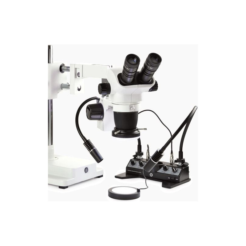 Euromex illumination station LE.5212, 2 Schw.h. 365nm, ring light, transmitted light