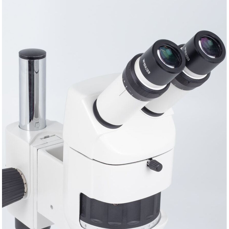 Motic Microscopio estereoscópico con zoom K-700P, Binocular, CMO, sin Iluminación, 10x-52x