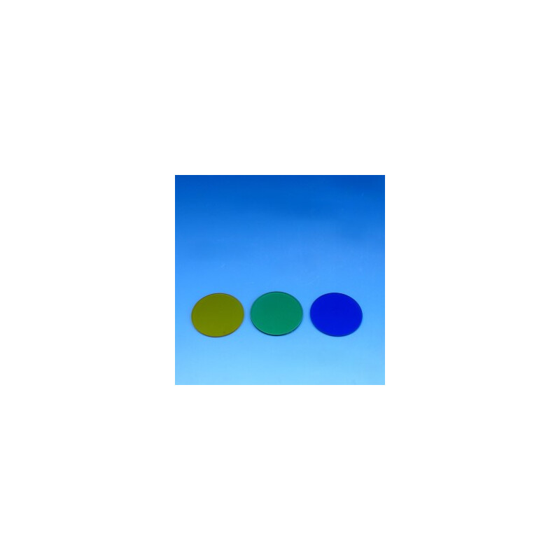 ZEISS Blue, green, yellow colour filter set, d=45x1.5 (Primo)