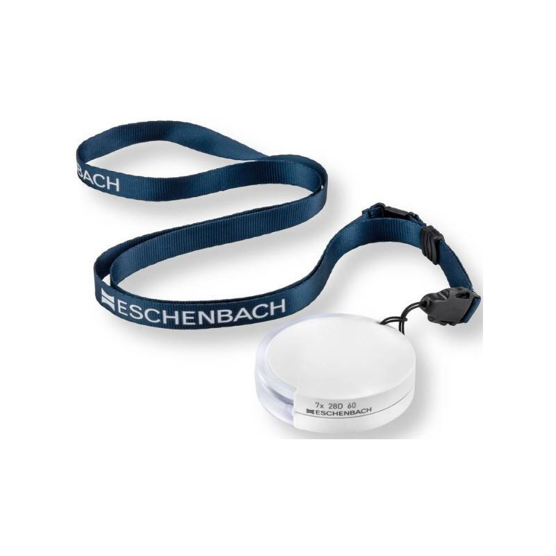 Eschenbach Magnifying glass mobile 7x white folding magnifier