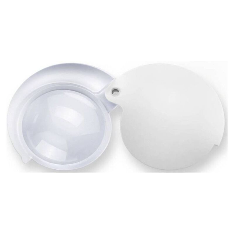 Eschenbach Magnifying glass mobile 7x white folding magnifier