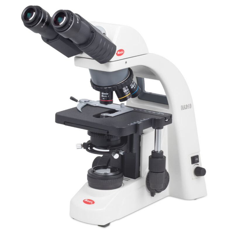 Motic Microscopio BA310, LED, 40x-400x (sin 100x), bino