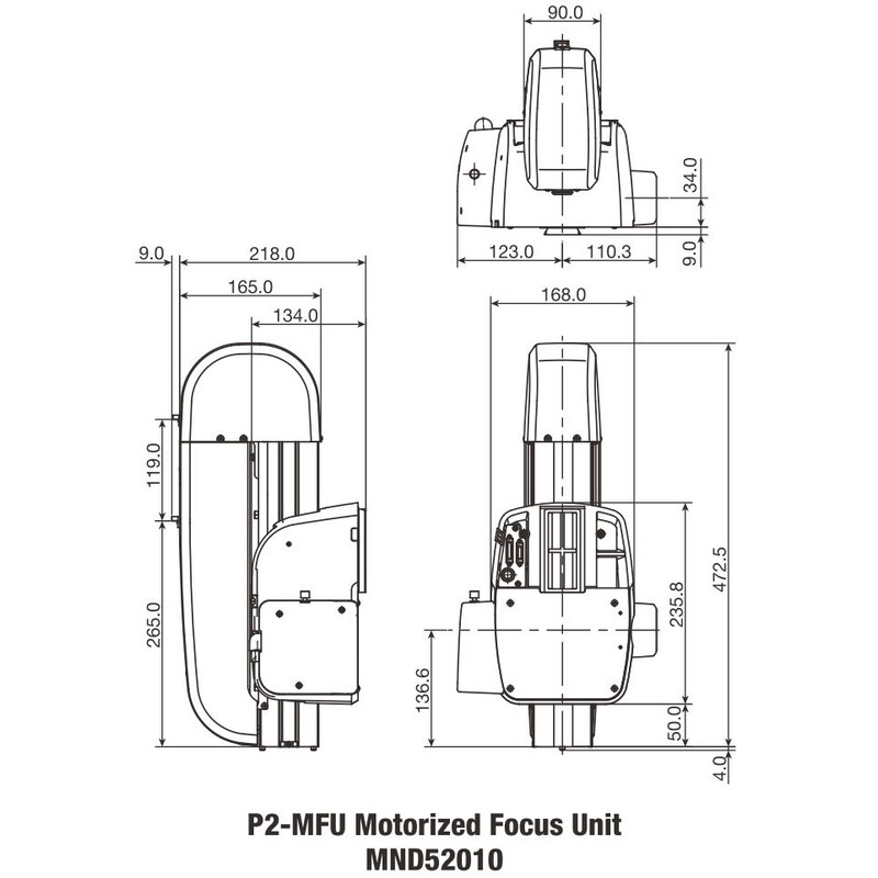 Nikon Gemotoriseerde focusseereenheid P2-MFU